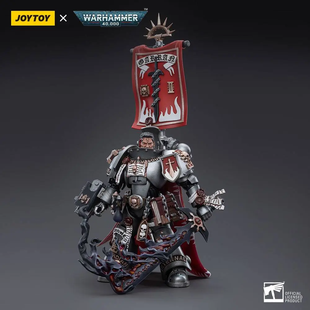 Warhammer 40k Actionfigur 1/18 Grey Knights Castellan Crowe 12 cm Produktfoto