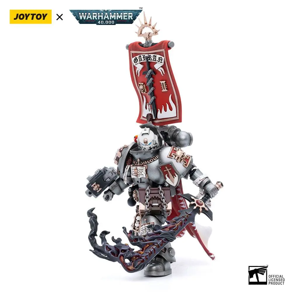 Warhammer 40k Actionfigur 1/18 Grey Knights Castellan Crowe 12 cm Produktfoto