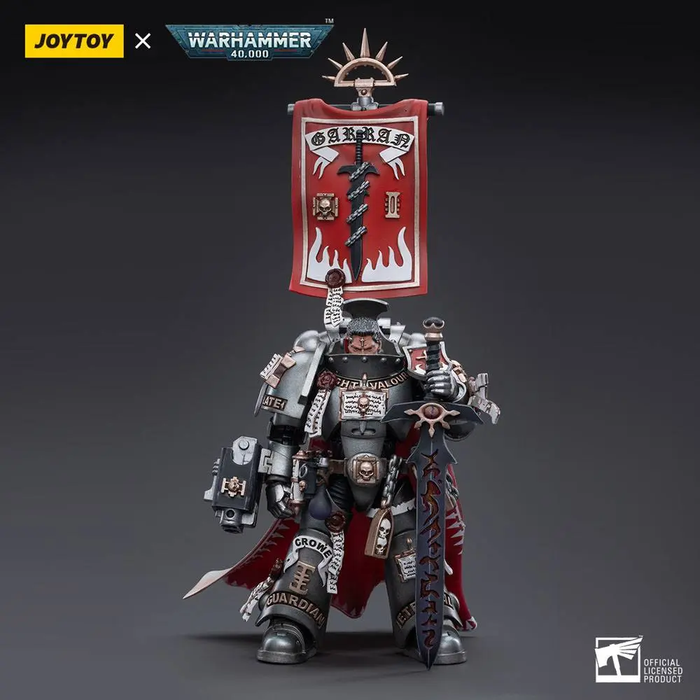 Warhammer 40k Actionfigur 1/18 Grey Knights Castellan Crowe 12 cm Produktfoto