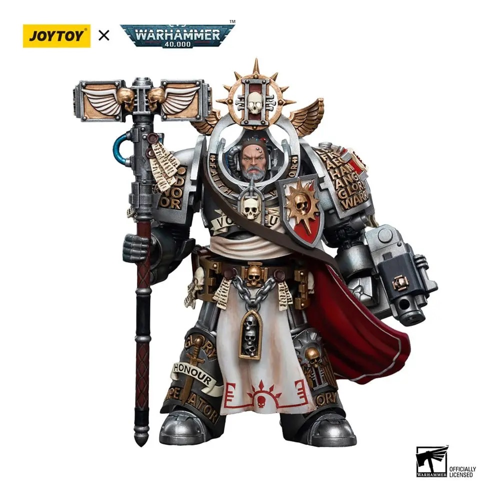 Warhammer 40k Actionfigur 1/18 Grey Knights Grand Master Voldus 12 cm termékfotó