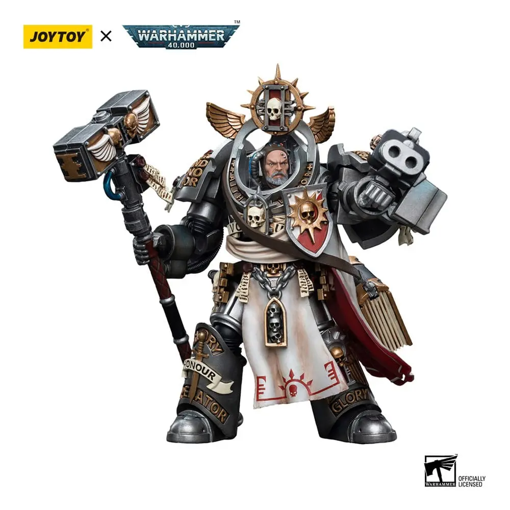 Warhammer 40k Actionfigur 1/18 Grey Knights Grand Master Voldus 12 cm termékfotó