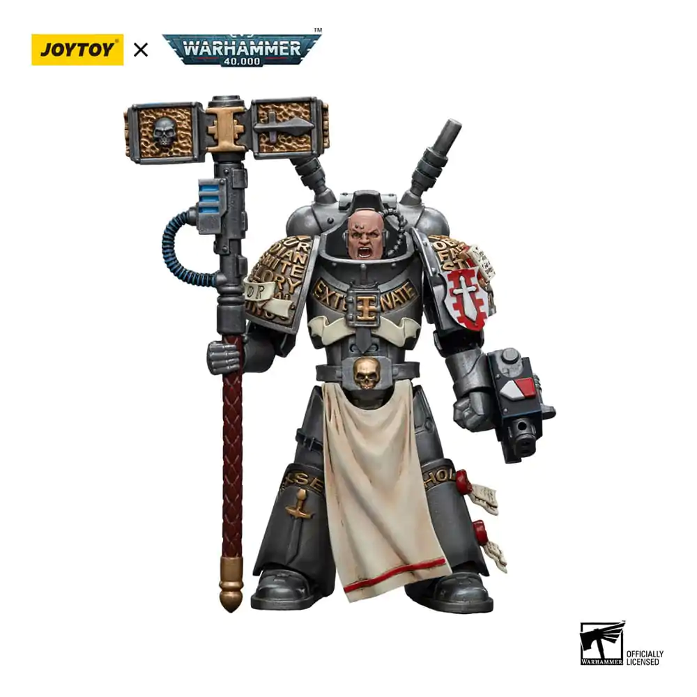 Warhammer 40k Actionfigur 1/18 Grey Knights Interceptor Squad Interceptor Justicar 12 cm termékfotó