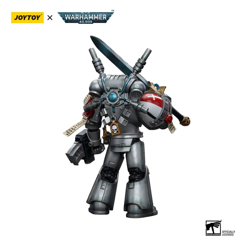 Warhammer 40k Actionfigur 1/18 Grey Knights Interceptor Squad Interceptor with Storm Bolter and Nemesis Force Sword 12 cm termékfotó