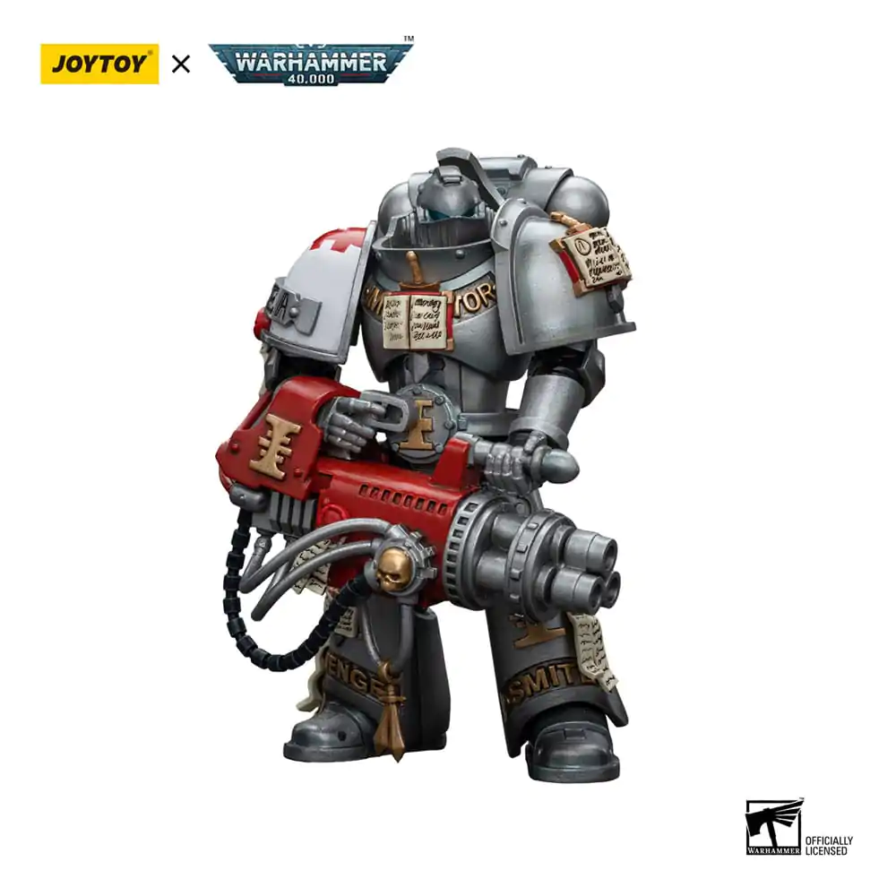 Warhammer 40k Actionfigur 1/18 Grey Knights Strike Squad Grey Knight with Psilencer 12 cm termékfotó