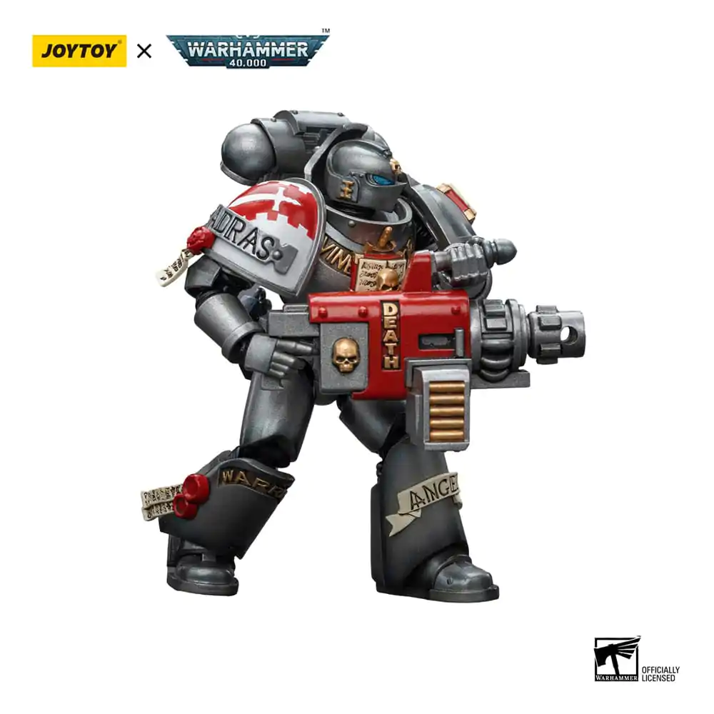Warhammer 40k Actionfigur 1/18 Grey Knights Strike Squad Grey Knight with Psycannon 12 cm Produktfoto