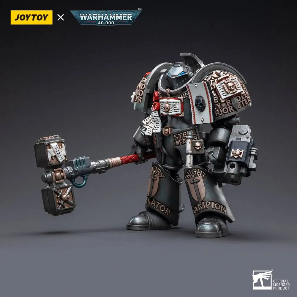 Warhammer 40k Actionfigur 1/18 Grey Knights Terminator Caddon Vibova 13 cm termékfotó