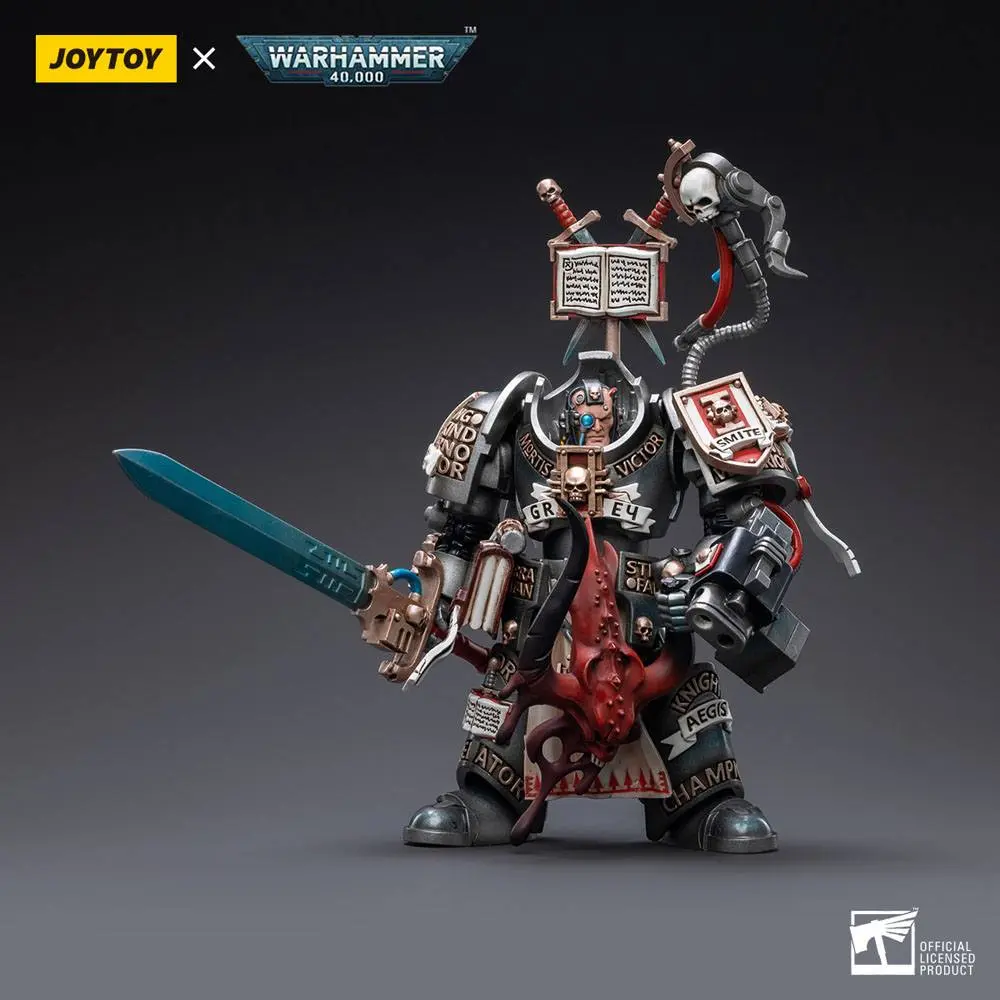 Warhammer 40k Actionfigur 1/18 Grey Knights Terminator Incanus Neodan 13 cm Produktfoto