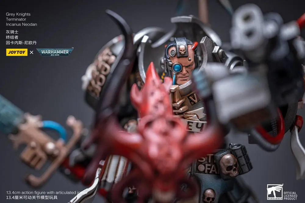 Warhammer 40k Actionfigur 1/18 Grey Knights Terminator Incanus Neodan 13 cm Produktfoto