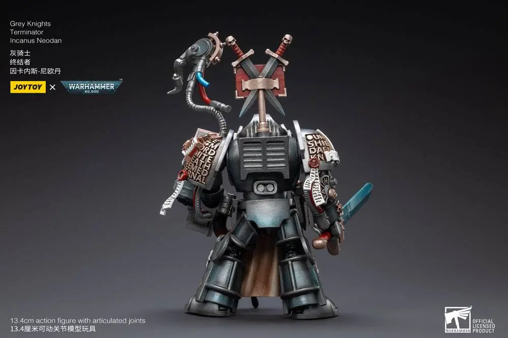 Warhammer 40k Actionfigur 1/18 Grey Knights Terminator Incanus Neodan 13 cm Produktfoto