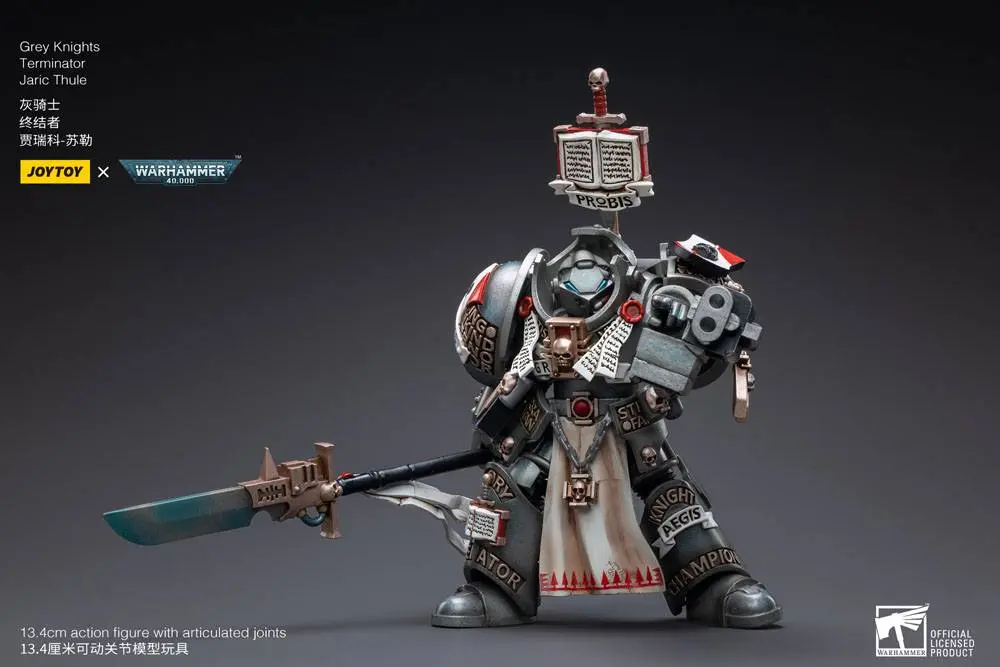 Warhammer 40k Actionfigur 1/18 Grey Knights Terminator Jaric Thule 13 cm termékfotó