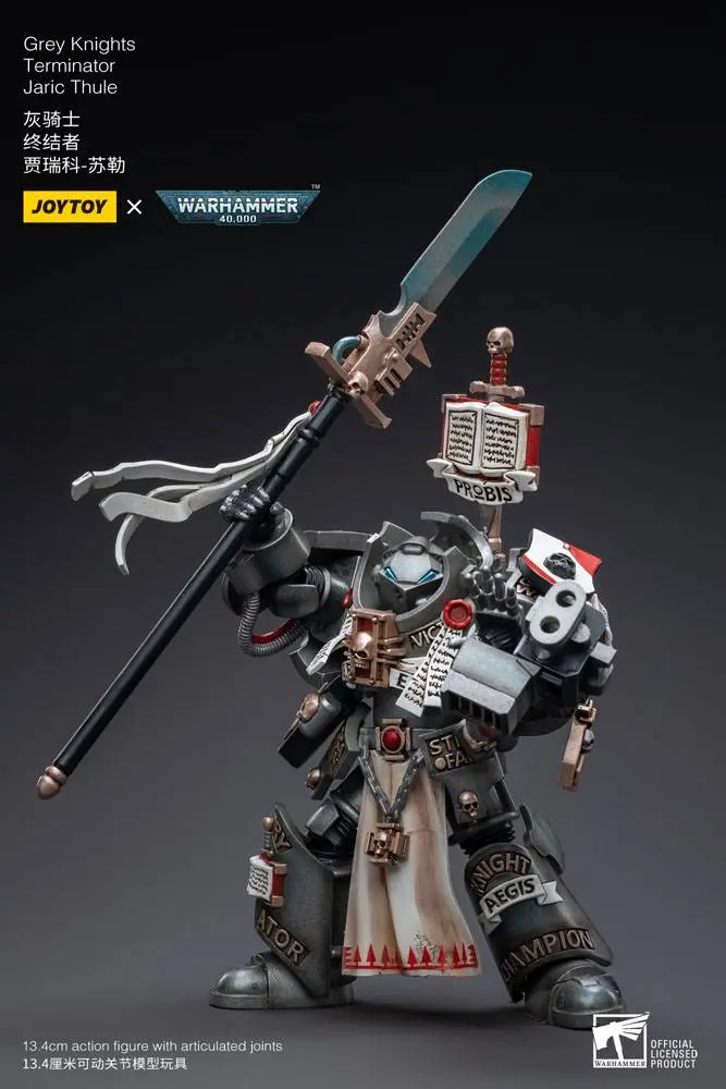 Warhammer 40k Actionfigur 1/18 Grey Knights Terminator Jaric Thule 13 cm termékfotó