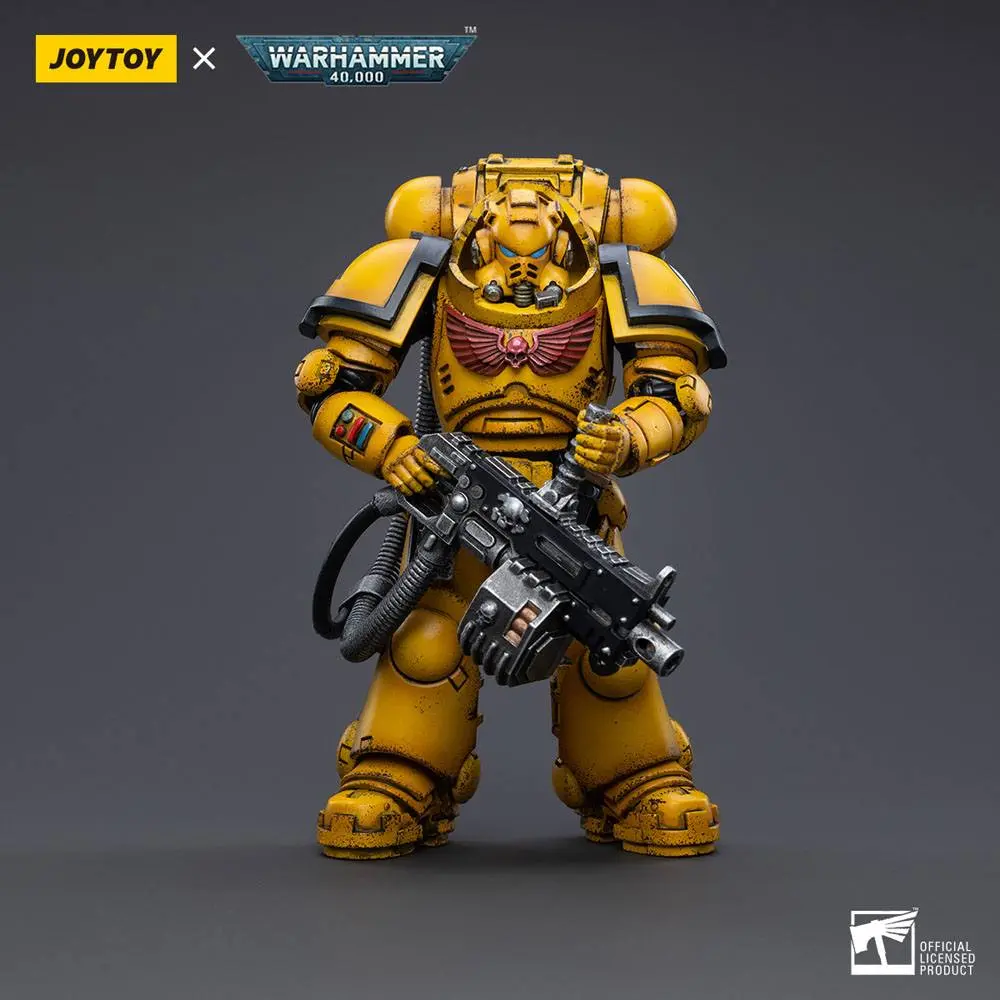 Warhammer 40k Actionfigur 1/18 Imperial Fists Heavy Intercessors 01 13 cm Produktfoto