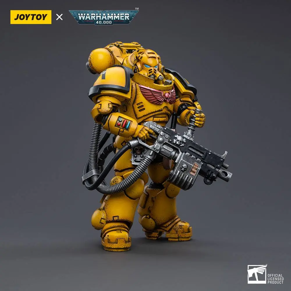 Warhammer 40k Actionfigur 1/18 Imperial Fists Heavy Intercessors 01 13 cm Produktfoto