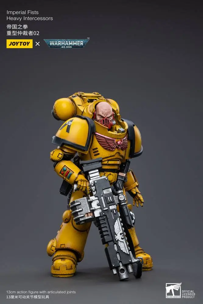 Warhammer 40k Actionfigur 1/18 Imperial Fists Heavy Intercessors 02 13 cm Produktfoto