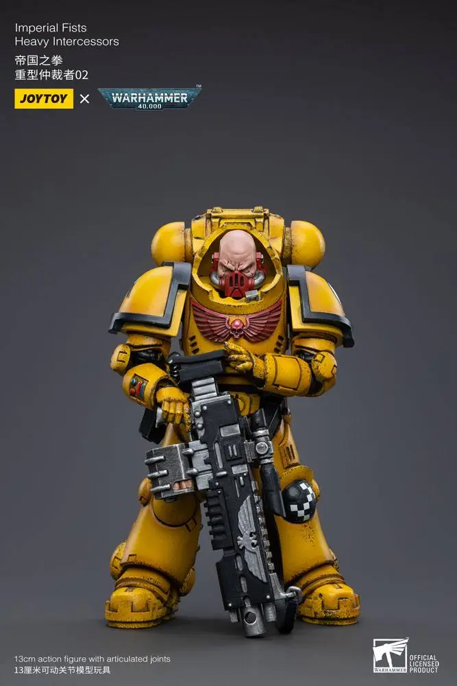 Warhammer 40k Actionfigur 1/18 Imperial Fists Heavy Intercessors 02 13 cm Produktfoto