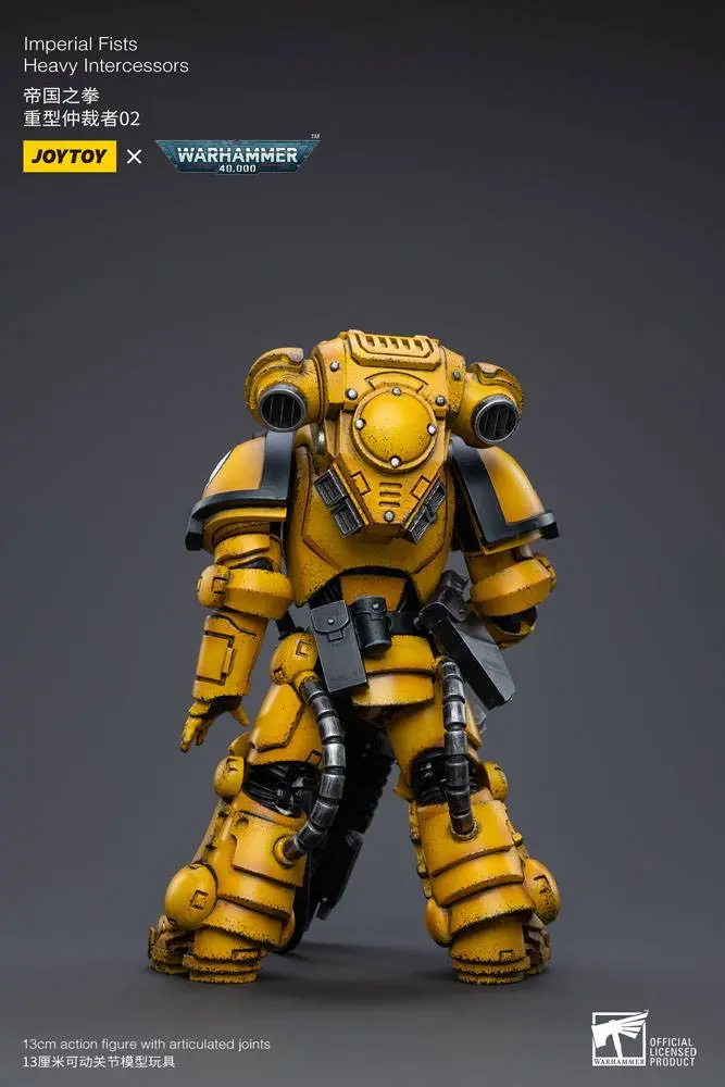Warhammer 40k Actionfigur 1/18 Imperial Fists Heavy Intercessors 02 13 cm Produktfoto