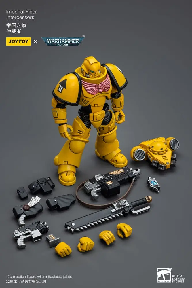 Warhammer 40k Actionfigur 1/18 Imperial Fists Intercessors 12 cm termékfotó