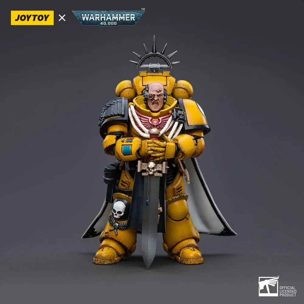 Warhammer 40k Actionfigur 1/18 Imperial Fists Primaris Captain 12 cm Produktfoto