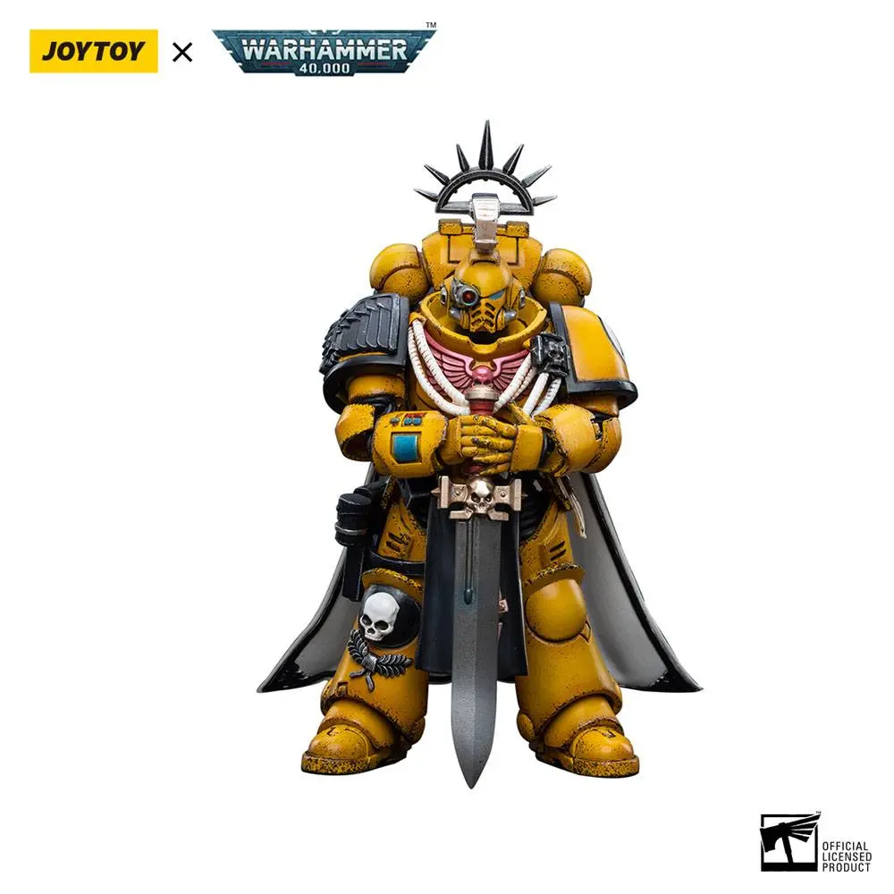 Warhammer 40k Actionfigur 1/18 Imperial Fists Primaris Captain 12 cm Produktfoto
