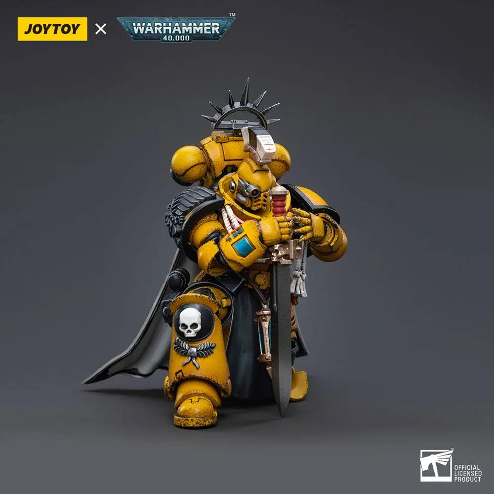 Warhammer 40k Actionfigur 1/18 Imperial Fists Primaris Captain 12 cm Produktfoto