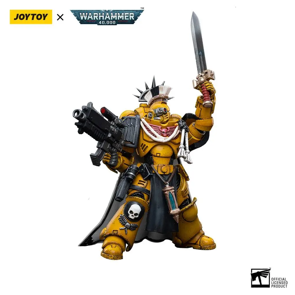 Warhammer 40k Actionfigur 1/18 Imperial Fists Primaris Captain 12 cm Produktfoto