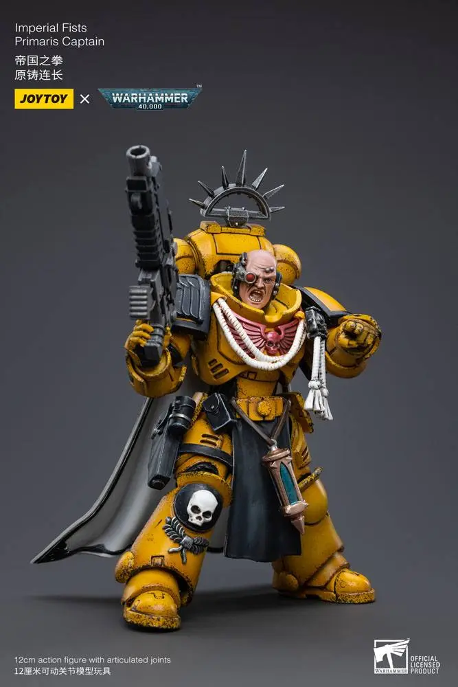 Warhammer 40k Actionfigur 1/18 Imperial Fists Primaris Captain 12 cm Produktfoto