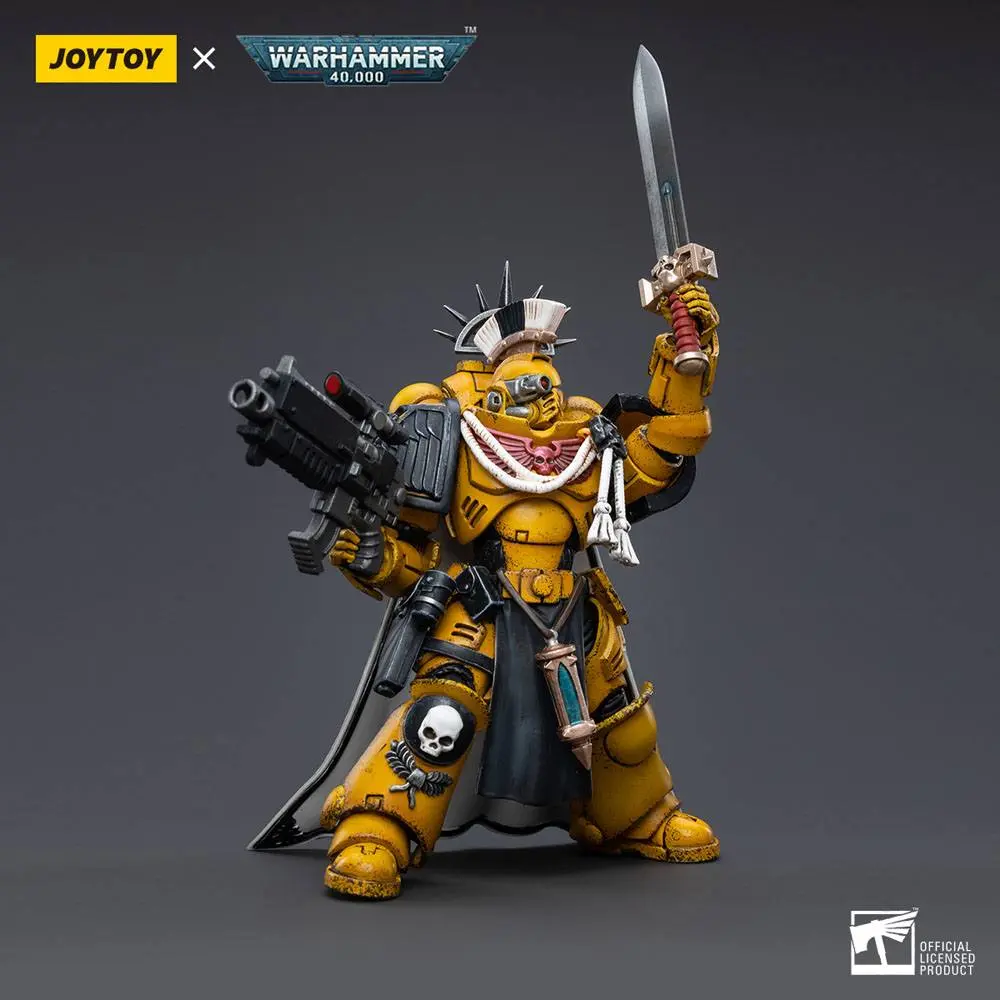 Warhammer 40k Actionfigur 1/18 Imperial Fists Primaris Captain 12 cm Produktfoto