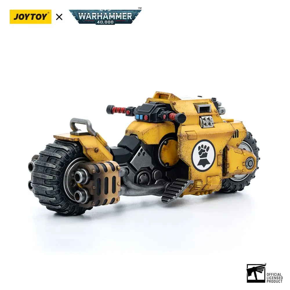 Warhammer 40k Fahrzeug 1/18 Imperial Fists Raider-pattern Combat Bike 22 cm Produktfoto
