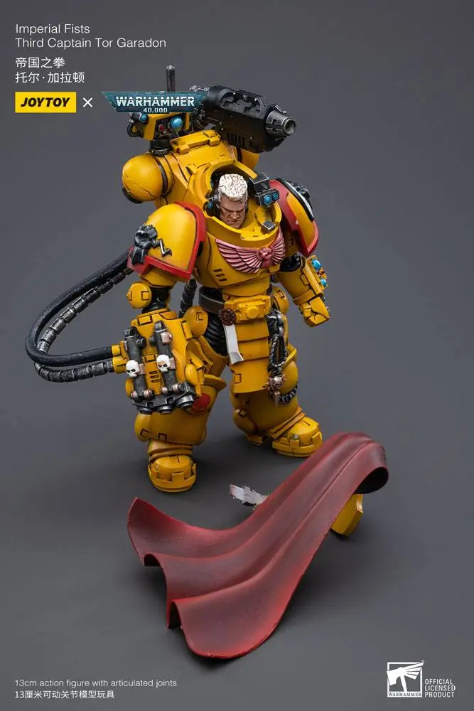 Warhammer 40k Actionfigur 1/18 Imperial Fists Third Captain Tor Garadon 13 cm termékfotó