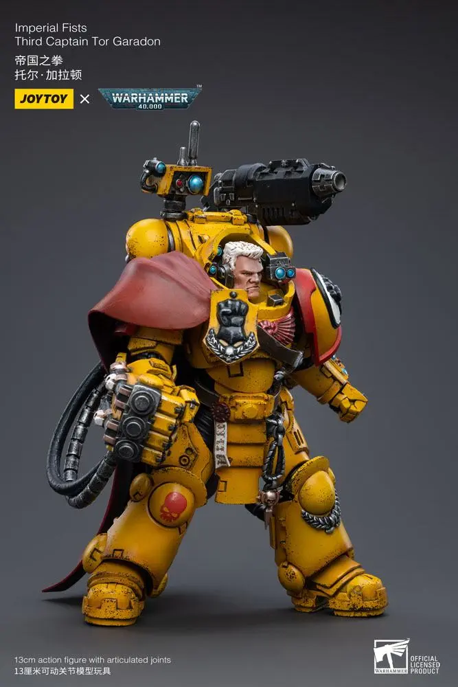 Warhammer 40k Actionfigur 1/18 Imperial Fists Third Captain Tor Garadon 13 cm termékfotó