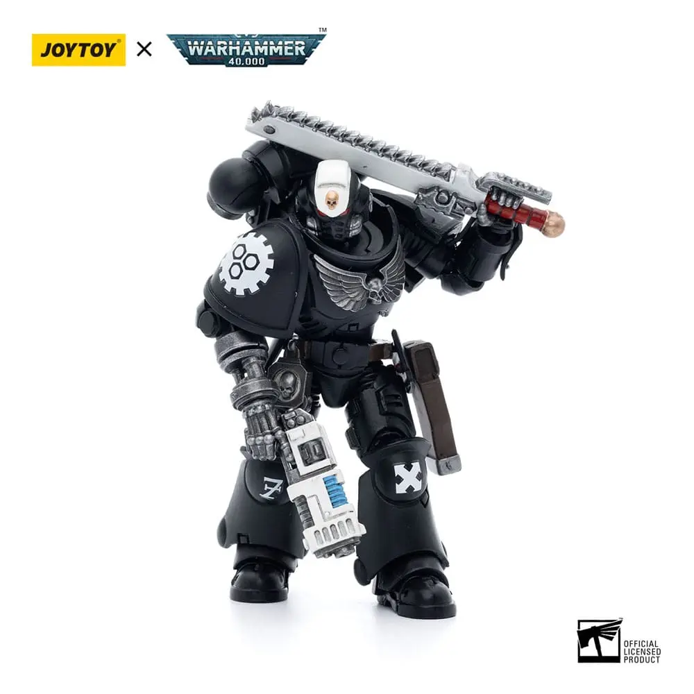 Warhammer 40k Actionfigur 1/18 Iron Hands Assault Intercessors Sergeant Kalock 12 cm termékfotó