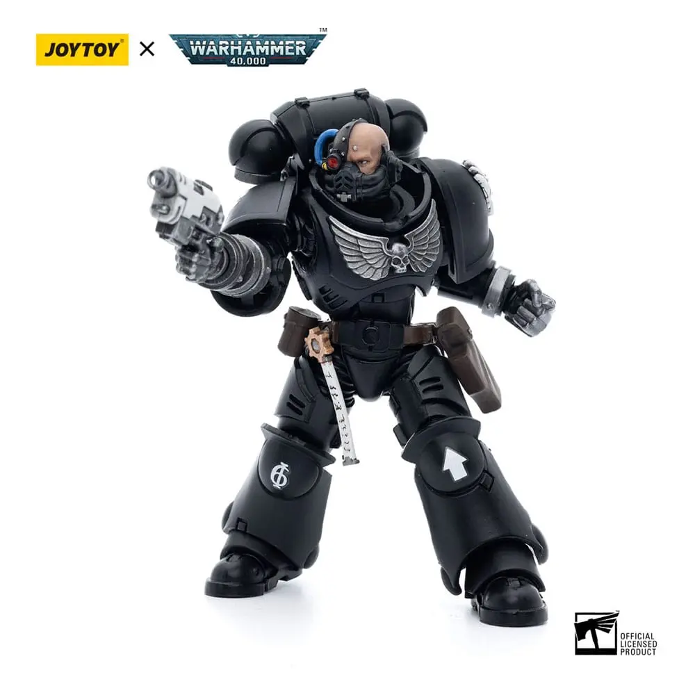 Warhammer 40k Actionfigur 1/18 Iron Hands Intercessors Brother Gravak 12 cm Produktfoto