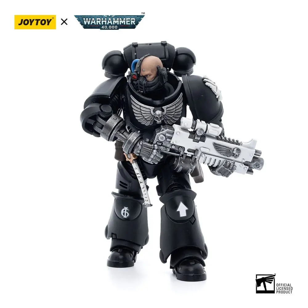 Warhammer 40k Actionfigur 1/18 Iron Hands Intercessors Brother Gravak 12 cm Produktfoto
