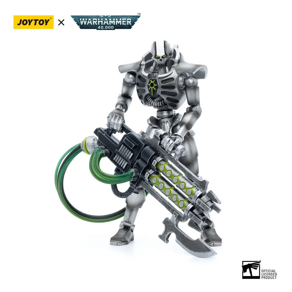 Warhammer 40k Actionfigur 1/18 Necrons Sautekh Dynasty Immortal with Gauss Blaster 12 cm Produktfoto