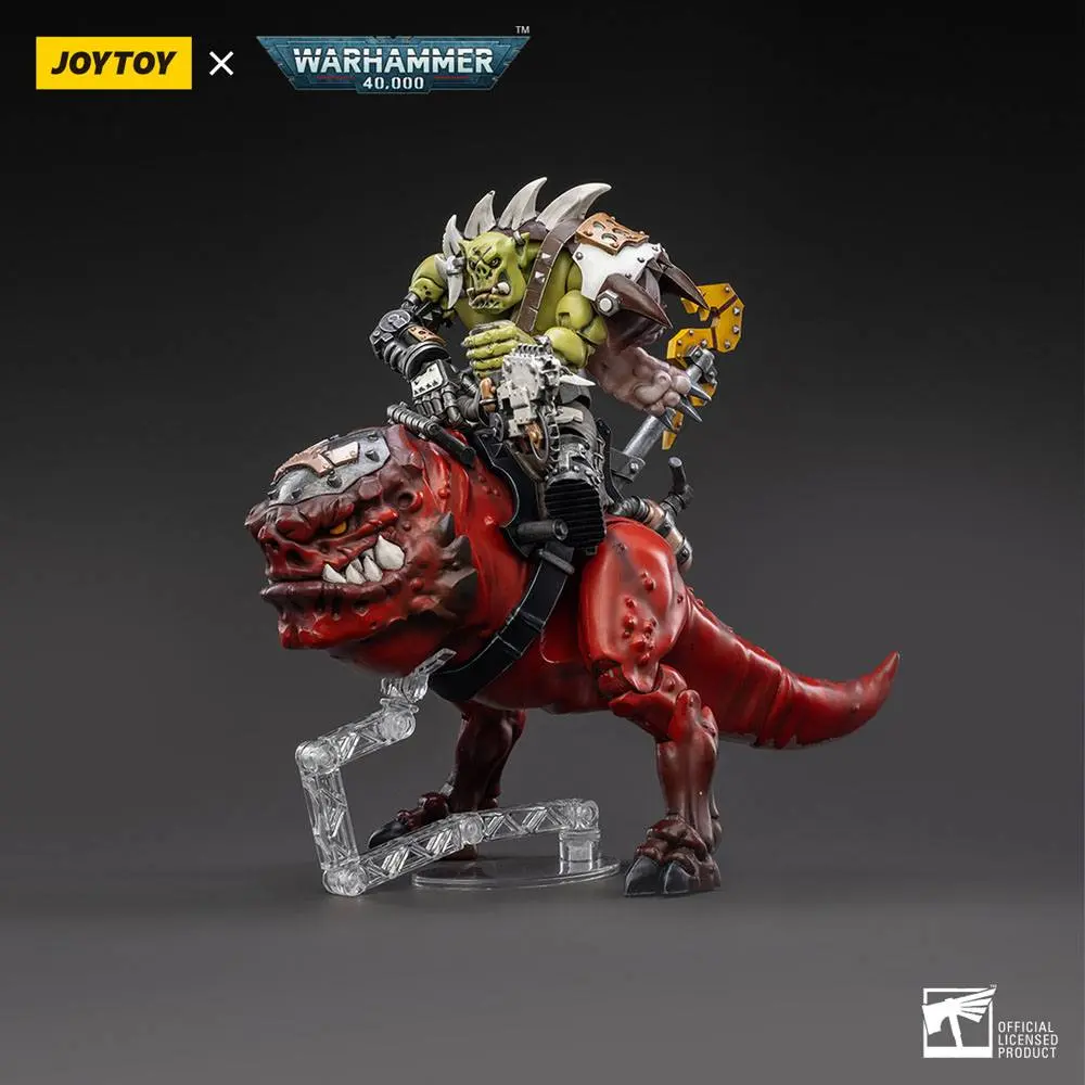 Warhammer 40k Actionfigur 1/18 Orks Squighog Nob On Smasha Squig Produktfoto
