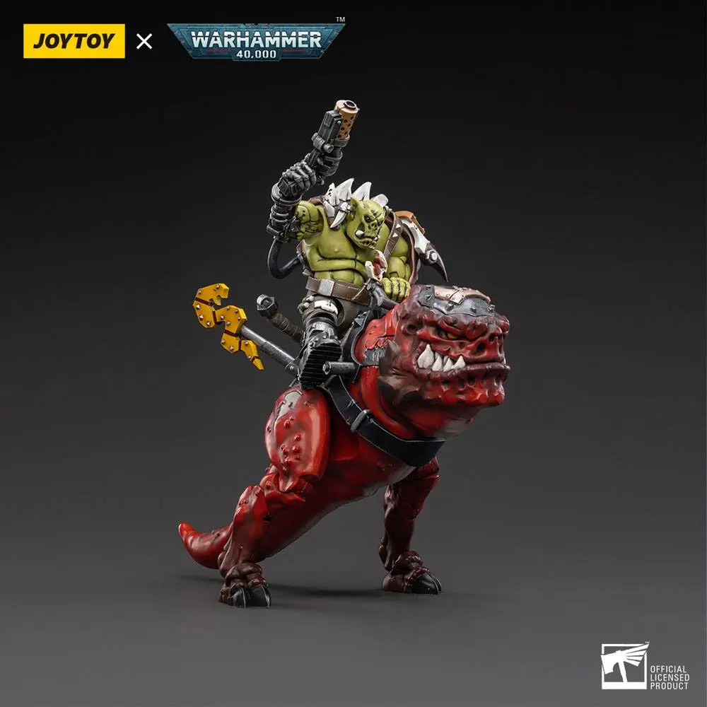Warhammer 40k Actionfigur 1/18 Orks Squighog Nob On Smasha Squig Produktfoto