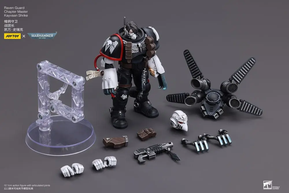 Warhammer 40k Actionfigur 1/18 Raven Guard Chapter Master Kayvaan Shrike 12 cm termékfotó