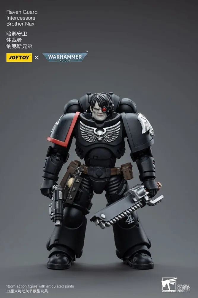 Warhammer 40k Actionfigur 1/18 Raven Guard Intercessors Brother Nax 12 cm termékfotó