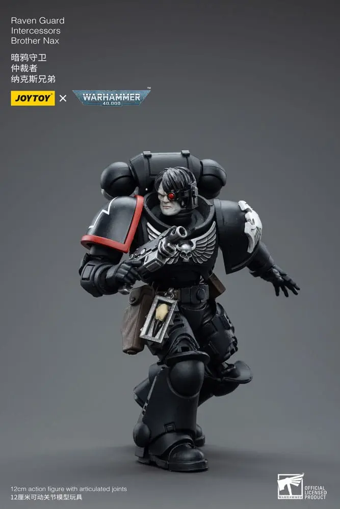 Warhammer 40k Actionfigur 1/18 Raven Guard Intercessors Brother Nax 12 cm termékfotó