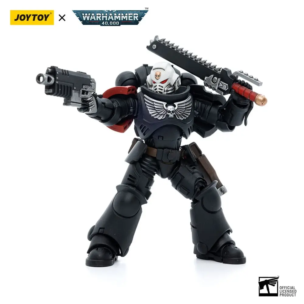 Warhammer 40k Actionfigur 1/18 Raven Guard Intercessors Sergeant Ashan 12 cm Produktfoto