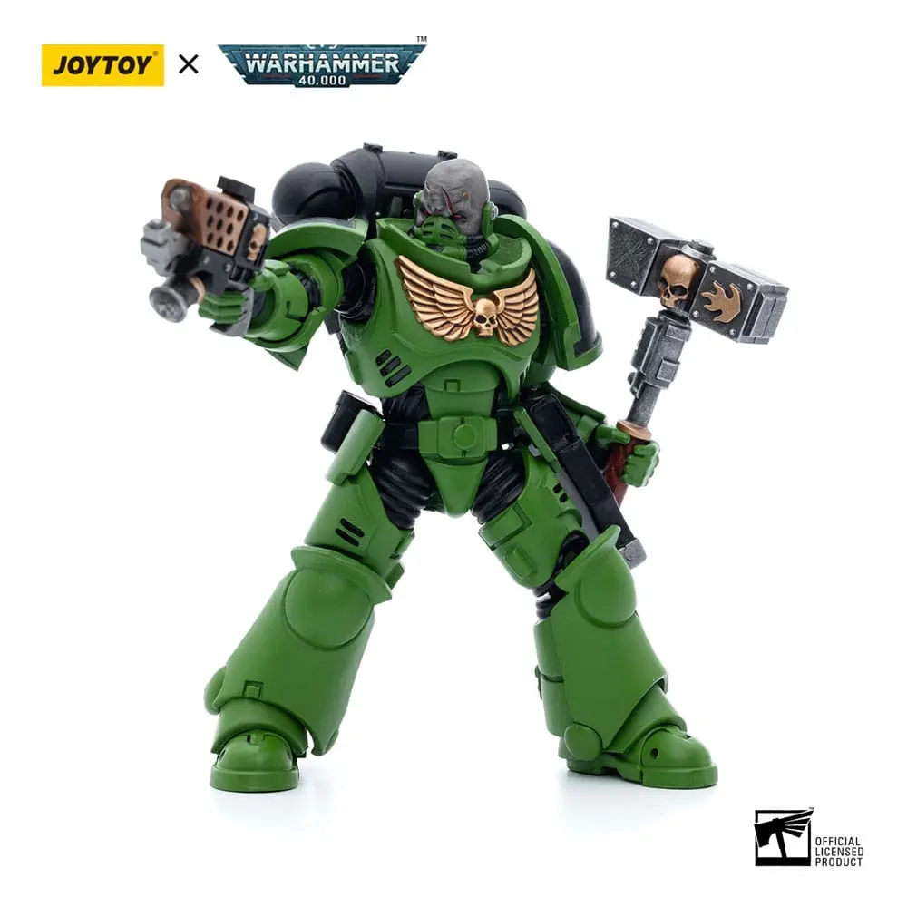 Warhammer 40k Actionfigur 1/18 Salamanders Assault Intercessors Sergeant Krajax 12 cm Produktfoto