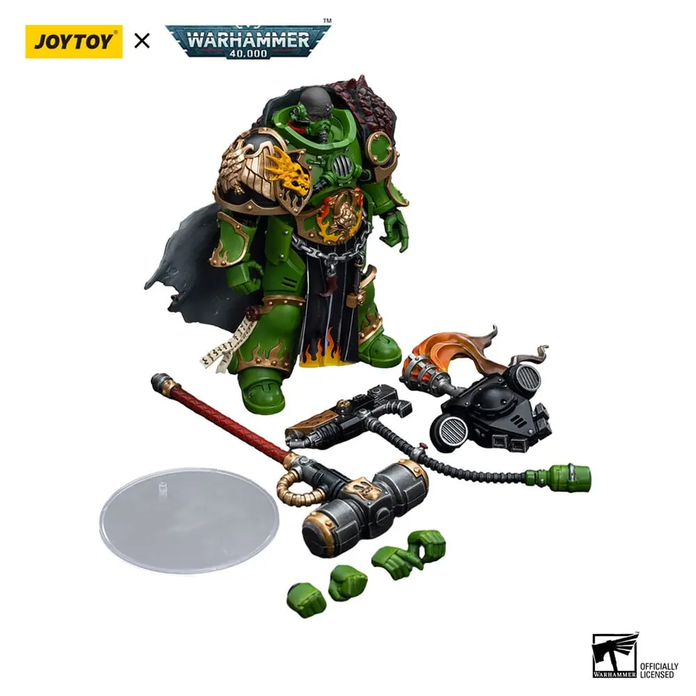 Warhammer 40k Actionfigur 1/18 Salamanders Captain Adrax Agatone 12 cm Produktfoto