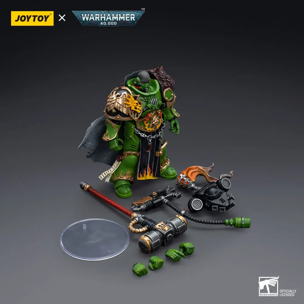 Warhammer 40k Actionfigur 1/18 Salamanders Captain Adrax Agatone 12 cm Produktfoto