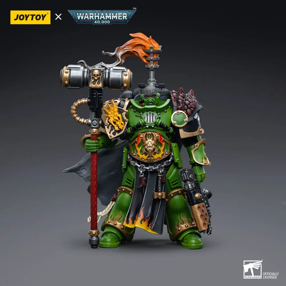 Warhammer 40k Actionfigur 1/18 Salamanders Captain Adrax Agatone 12 cm Produktfoto