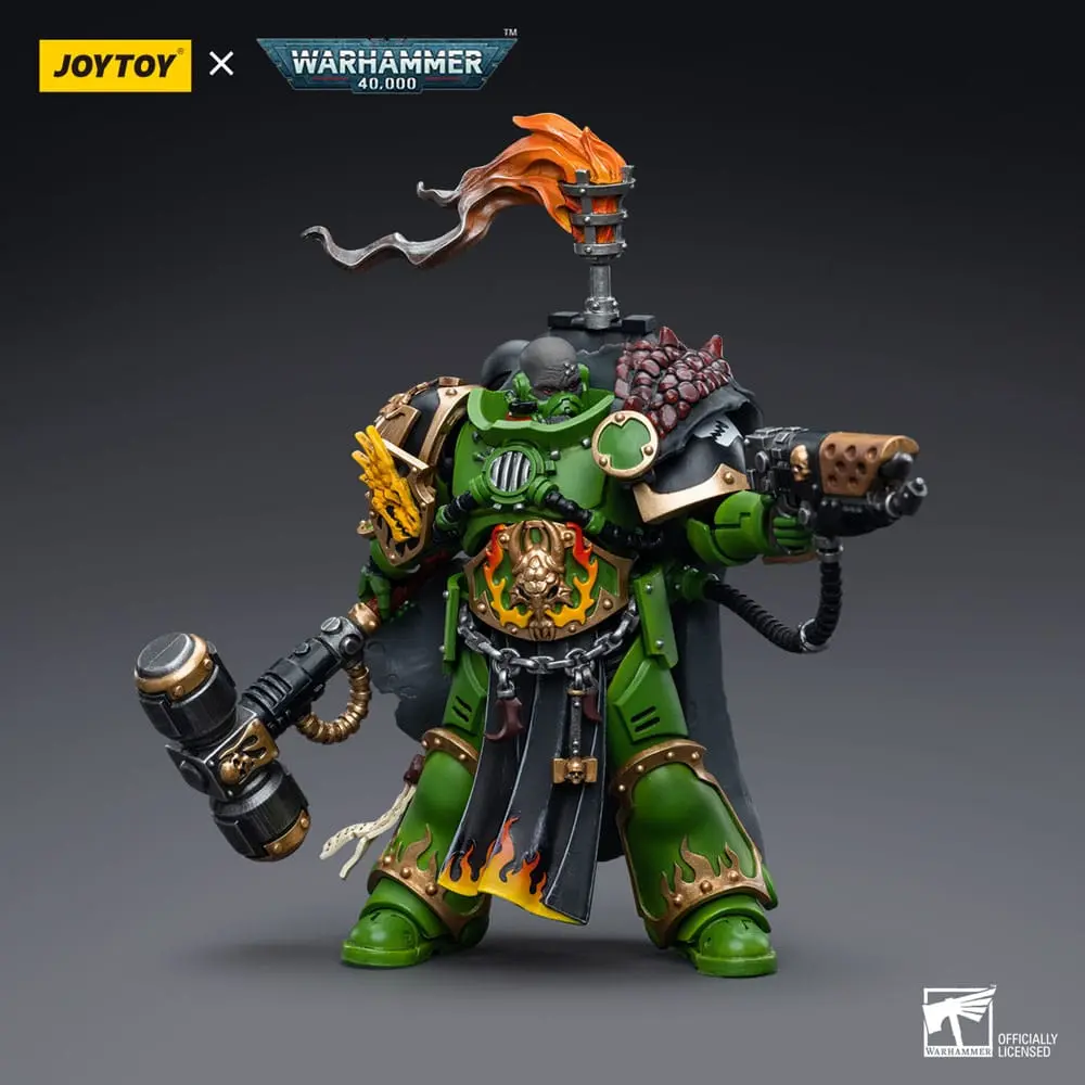 Warhammer 40k Actionfigur 1/18 Salamanders Captain Adrax Agatone 12 cm Produktfoto