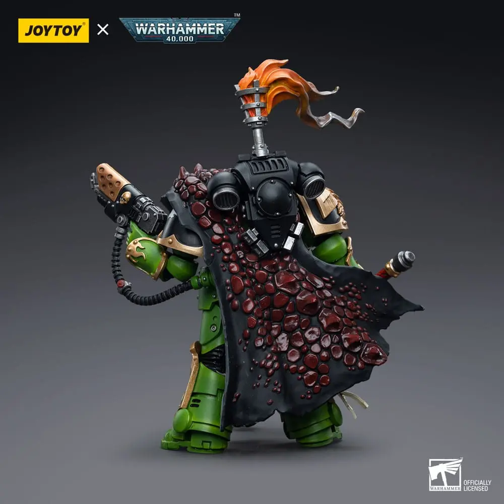 Warhammer 40k Actionfigur 1/18 Salamanders Captain Adrax Agatone 12 cm Produktfoto