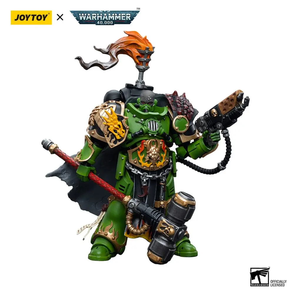 Warhammer 40k Actionfigur 1/18 Salamanders Captain Adrax Agatone 12 cm Produktfoto