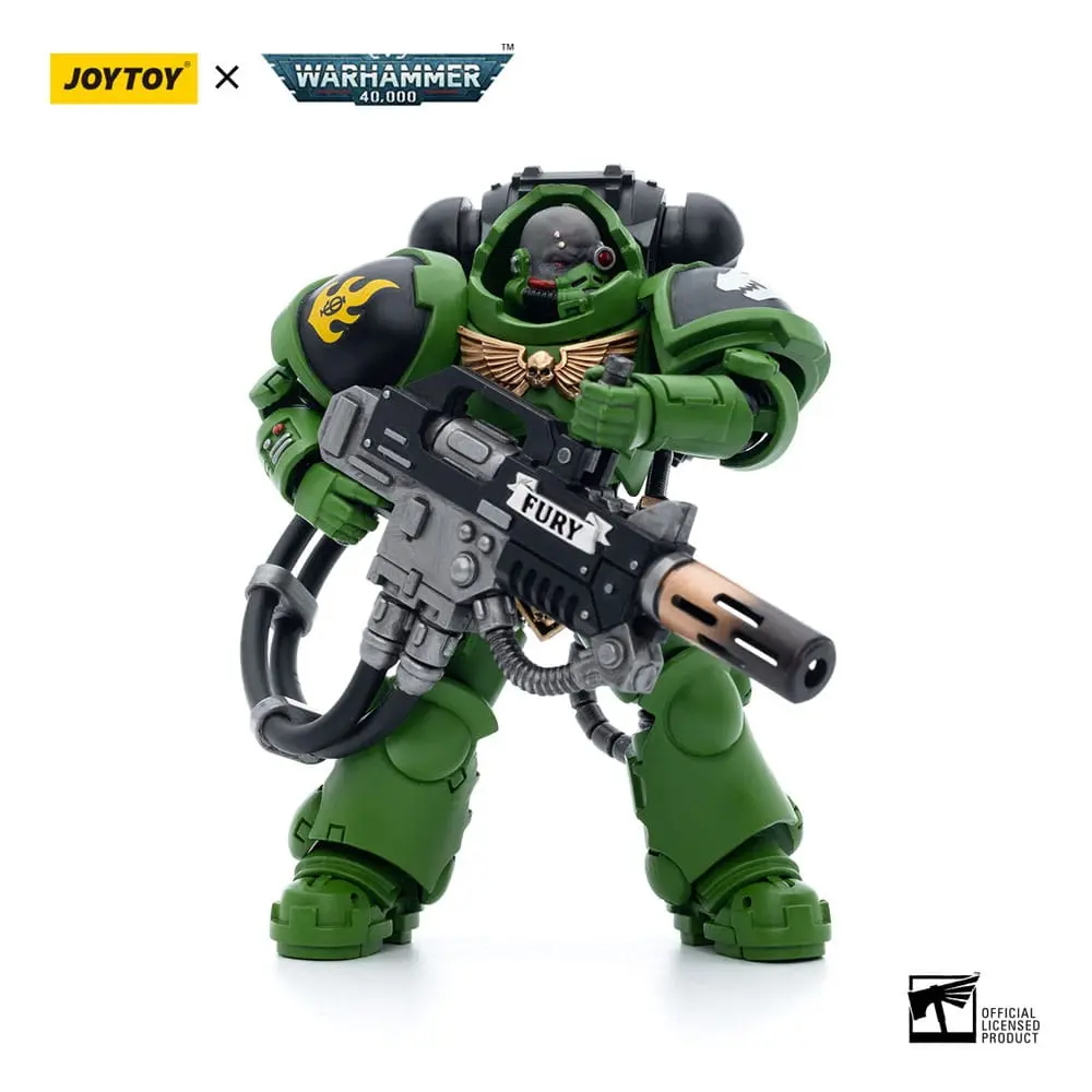 Warhammer 40k Actionfigur 1/18 Salamanders Eradicators Sergeant Bragar 12 cm Produktfoto