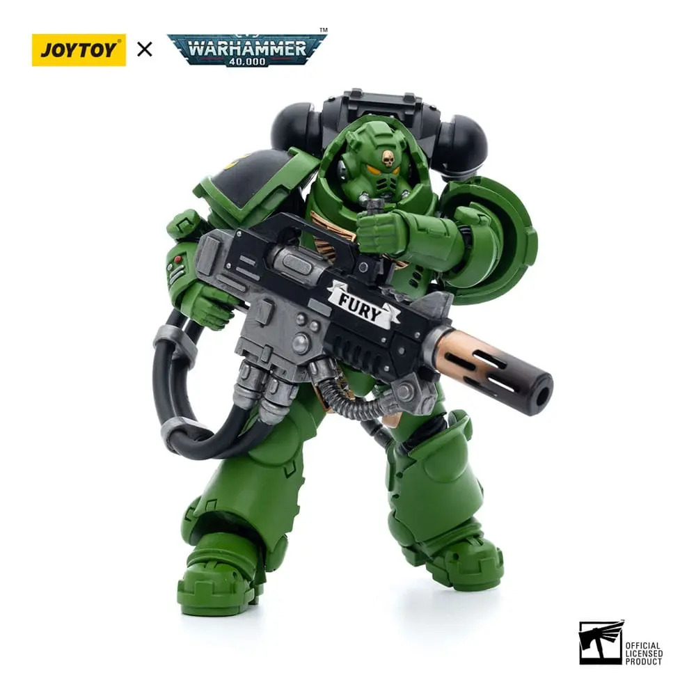 Warhammer 40k Actionfigur 1/18 Salamanders Eradicators Sergeant Bragar 12 cm Produktfoto