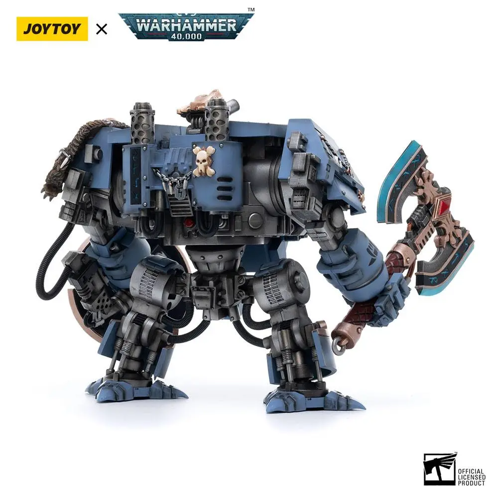 Warhammer 40k Actionfigur 1/18 Space Marines Space Wolves Venerable Dreadnought Brother Hvor 20 cm Produktfoto